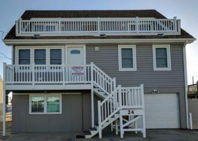 Front View Of LBI Vacation House